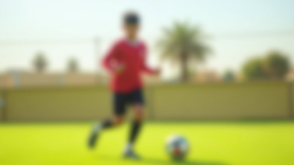 لاعب كرة قدم شاب يمارس تمارين المهارات الأساسية على الملعب